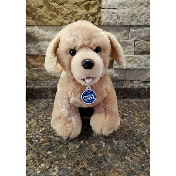 Build a Bear Promise Pets Golden Retriever Puppy Dog Plush BAB Stuffed Animal - Picture 1 of 10